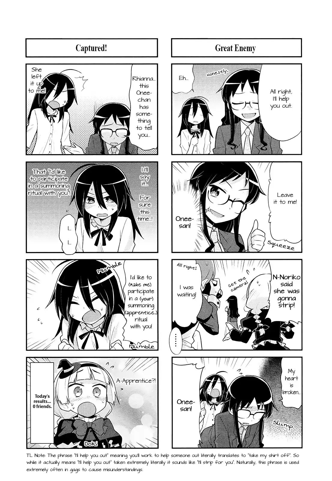 Majo to Houki to Kurobuchi Megane Chapter 9 8